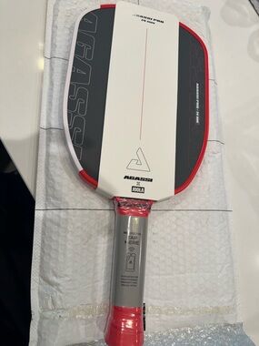JOOLA Agassi Pickleball Paddle - White, Black & Red